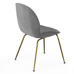 Biza Velvet Dining Chair with Gold Legs - Set of 2
