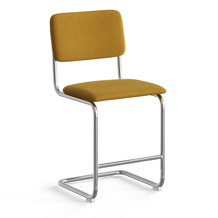 Hayward Velvet Counter Height Stool - Set of 2