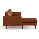 Bloomfield Vegan Leather Reversible Sectional