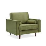 Bloomfield Upholstered Velvet Arm Chair