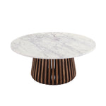 Tera Round Marble Coffee Table