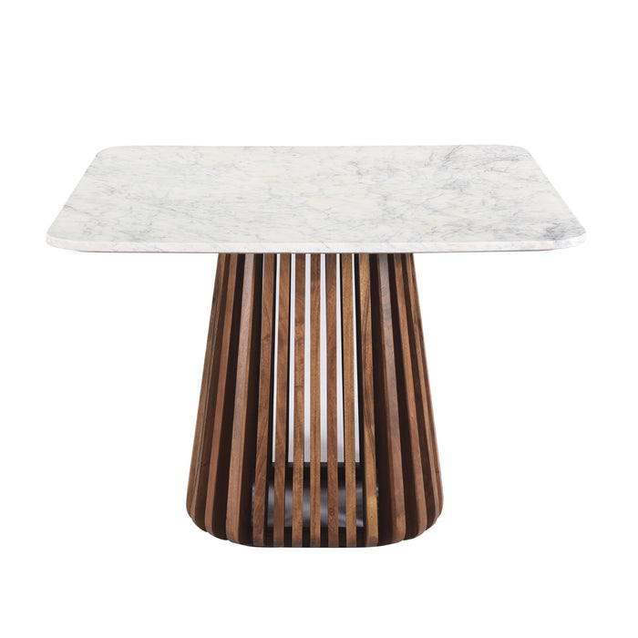 Tera 42 Inch Square Marble Dining Table